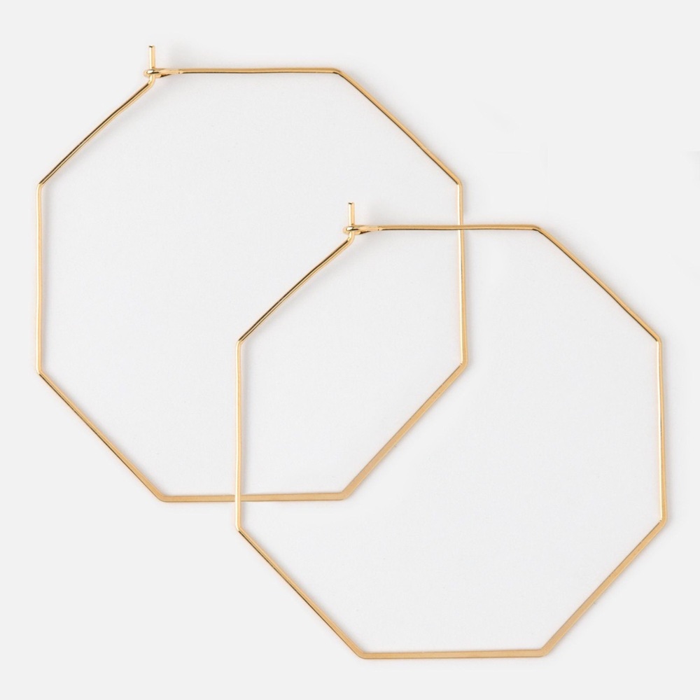 Octagon Hoops Gold Medium size Brand New!